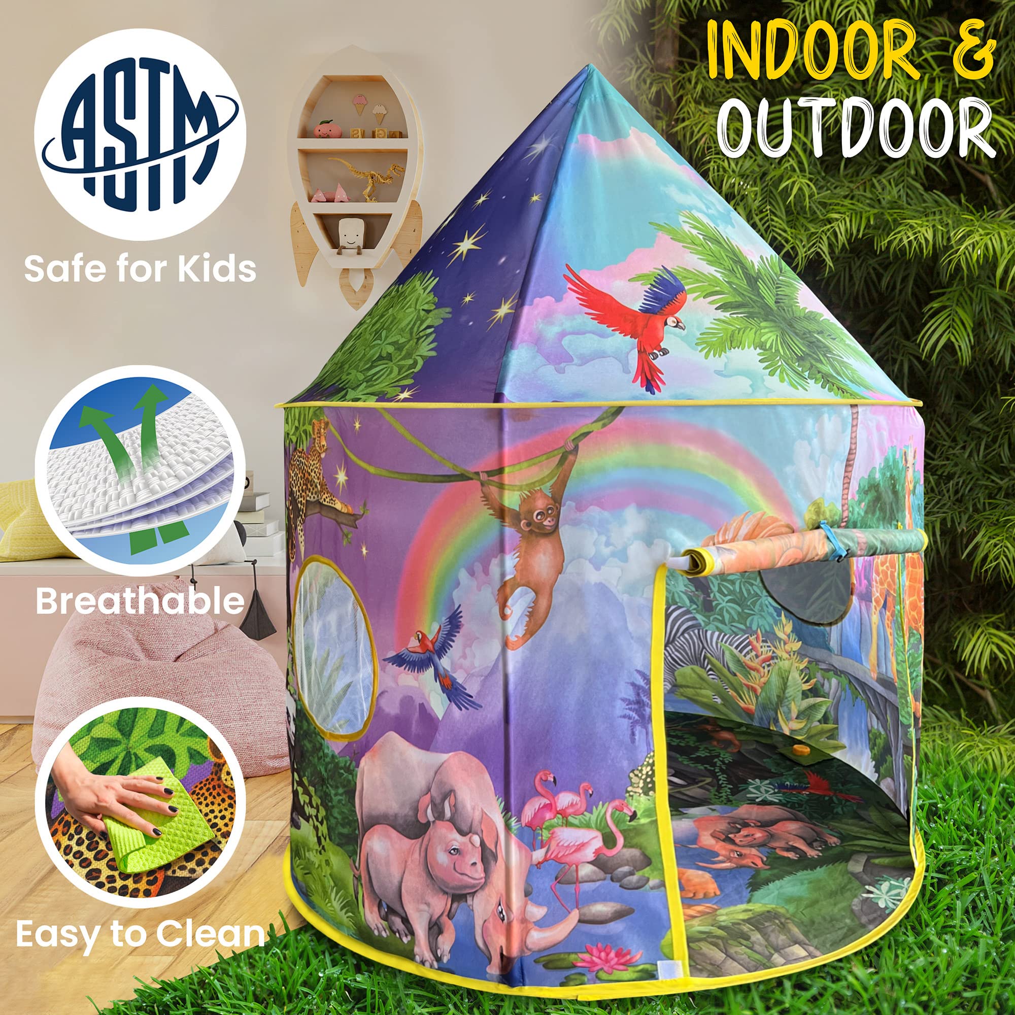 W&O Activity Pack adds masks, games, and activities to extend playtime.
