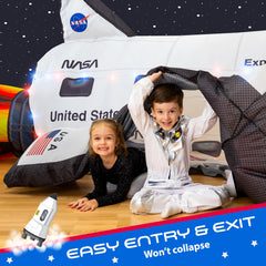 W&O Space Explorer Aerodome interior is spacious for multiple kids