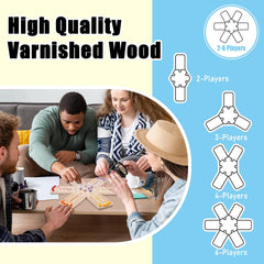 WodGod bright-colored marbles for easy tracking during gameplay.