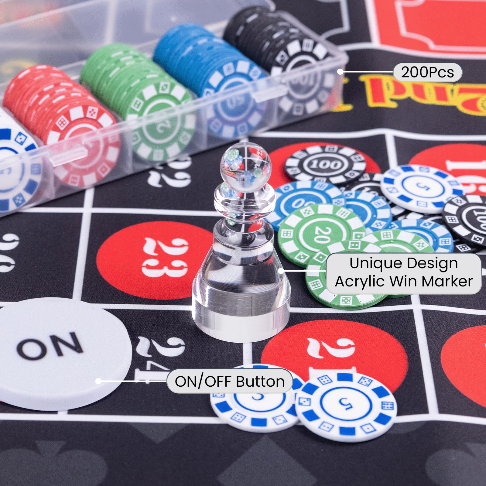 WodGod dice and instruction card simplify quick setup.