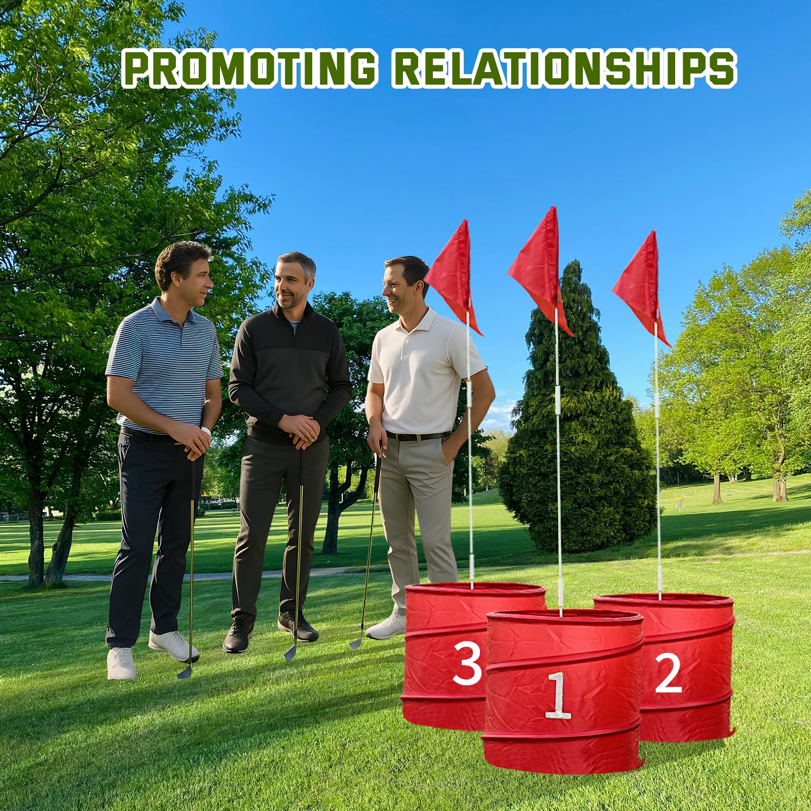 WodGod durable accessories enhance backyard golf fun and skill practice.