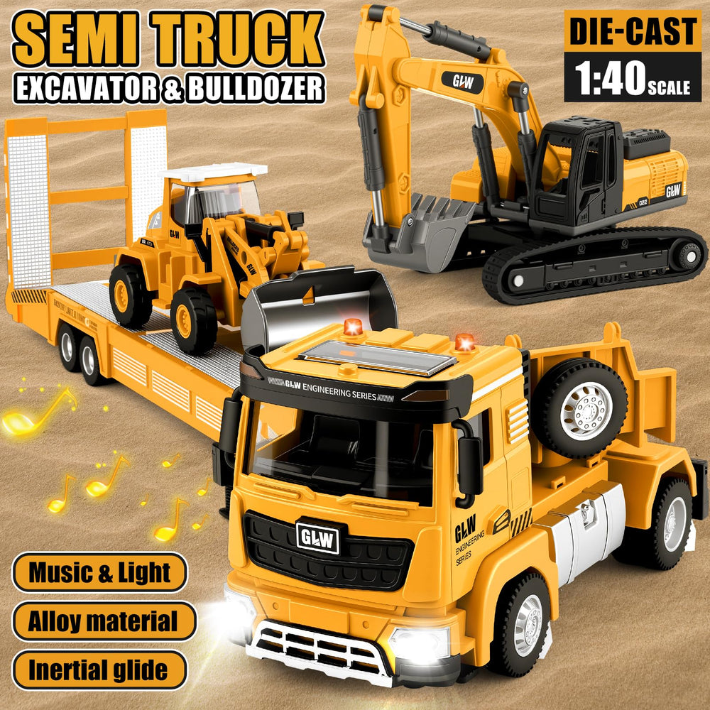 WOHEIHEI detachable trailer deck and open cab for maintenance role-play.
