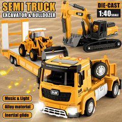WOHEIHEI detachable trailer deck and open cab for maintenance role-play.