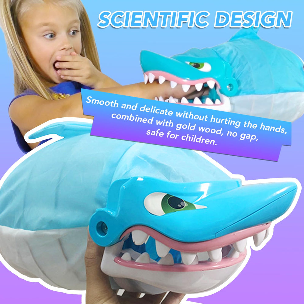 WOHPNLE eco-friendly wood shark showcasing non-toxic materials.