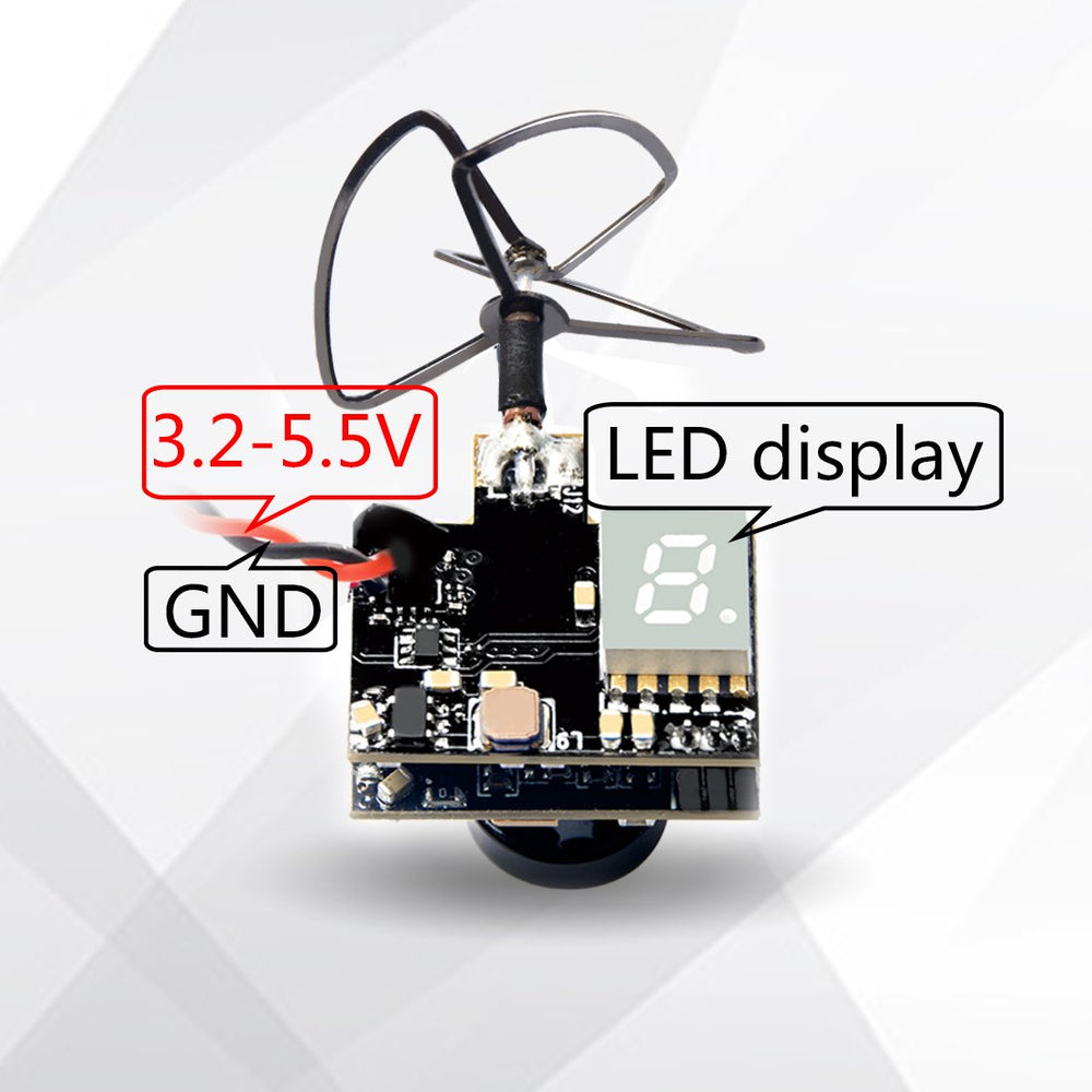 Wolfwhoop WT03 plug-and-play package ready for quick installation and flight testing