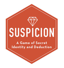 Wonder Forge Suspicion in action with players around the table for social fun.