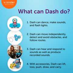 Wonder Workshop Dash used in classrooms and homes worldwide.