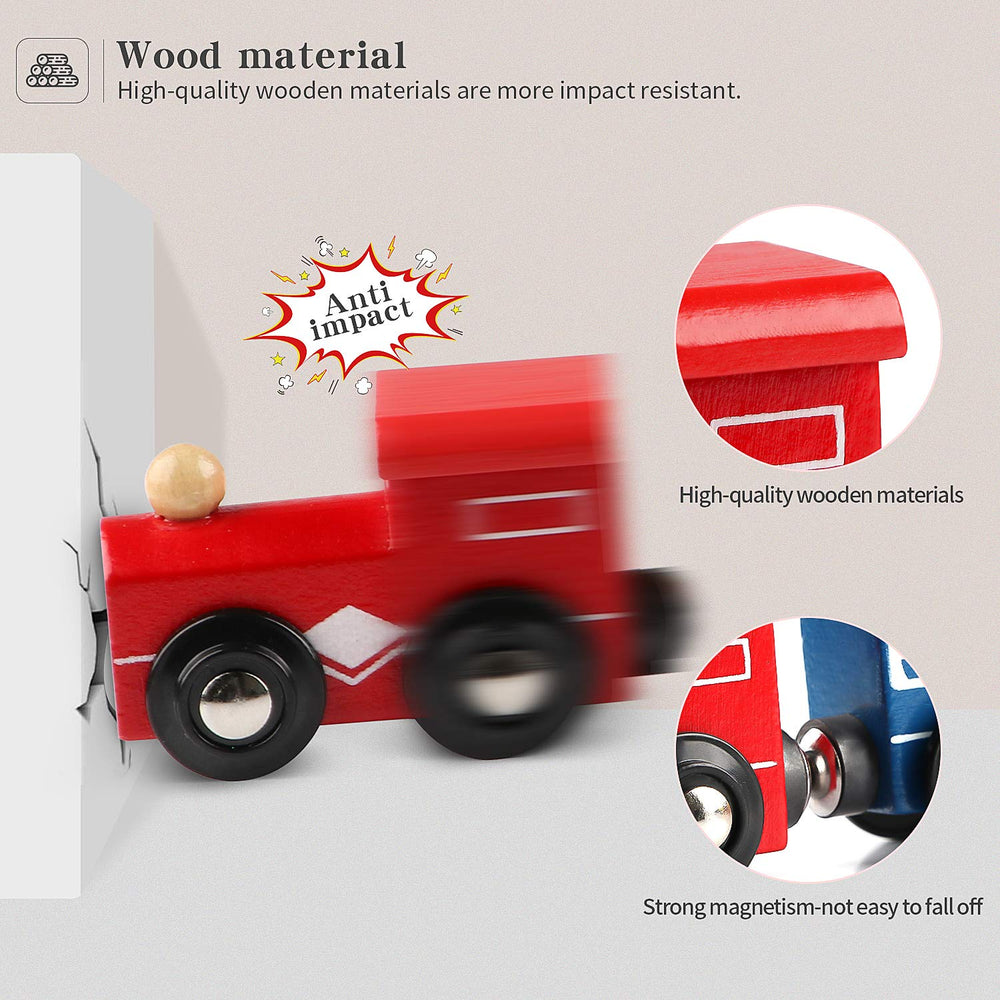 Wondertoys cargo car with magnetic load enhances pretend cargo transport stories.