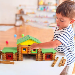 Wondertoys classroom play scene pieces support pretend education scenarios.