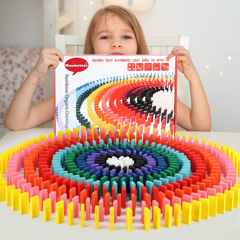 Wondertoys family-friendly learning game supports pattern recognition during play.