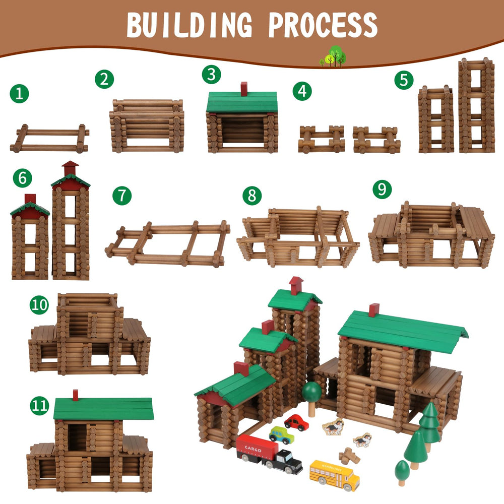 Wondertoys instruction book provides clear, kid-friendly build ideas to spark exploration.