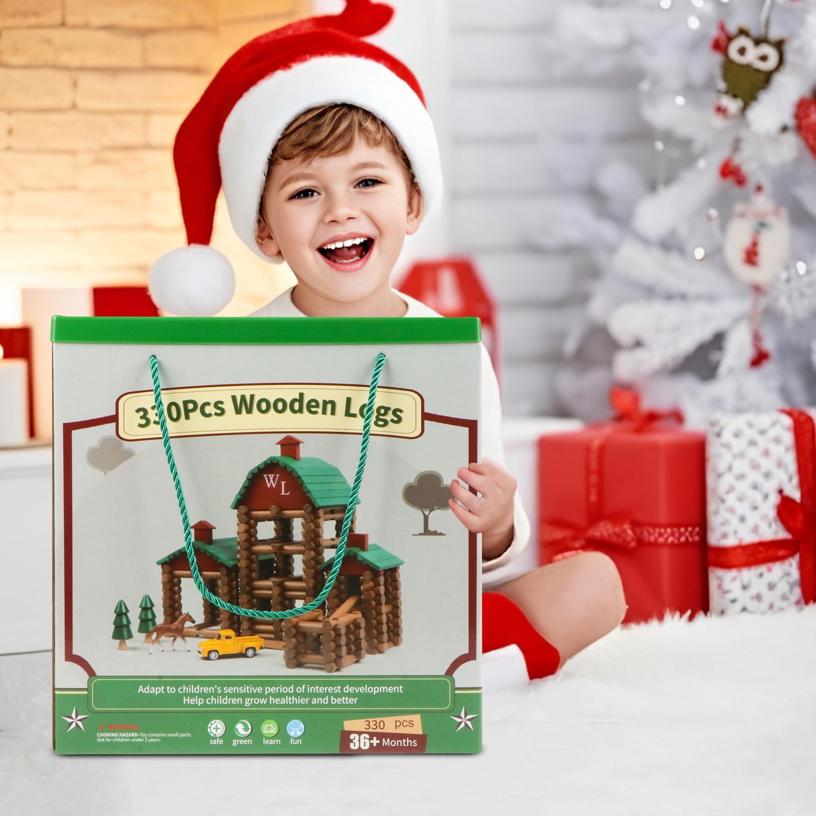 Wondertoys eco-friendly materials and non-toxic finishes support safe creative exploration.