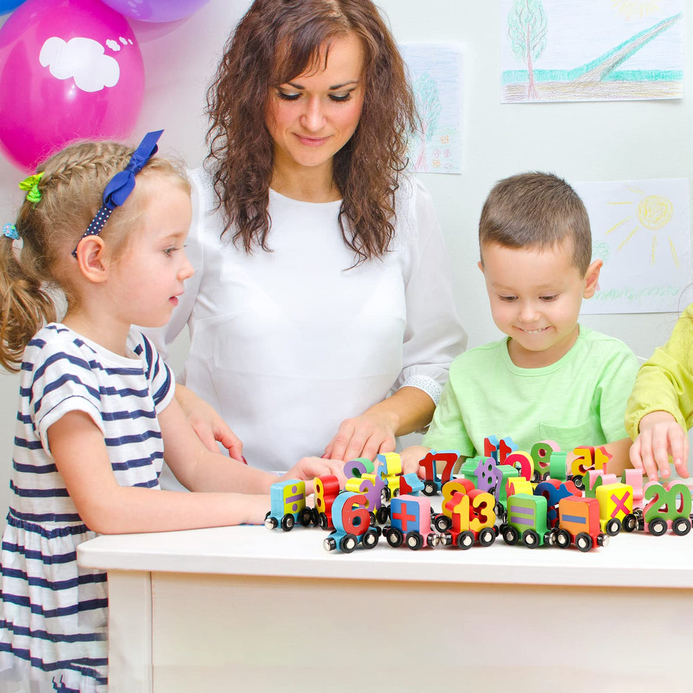 Wondertoys organized storage box keeps pieces tidy and ready for quick setup.