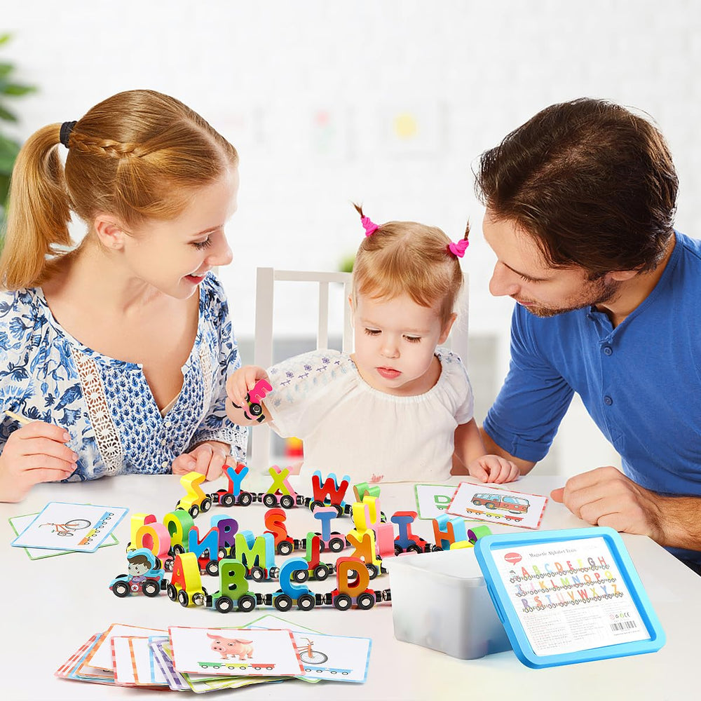 Wondertoys Train wheels slide smoothly for easy play