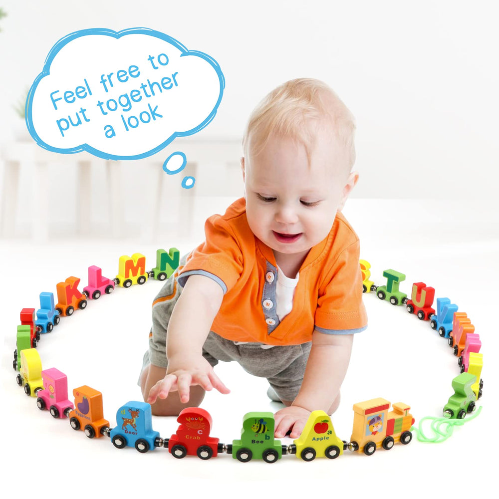 Wondertoys compatible engine and cars connect with other track toys