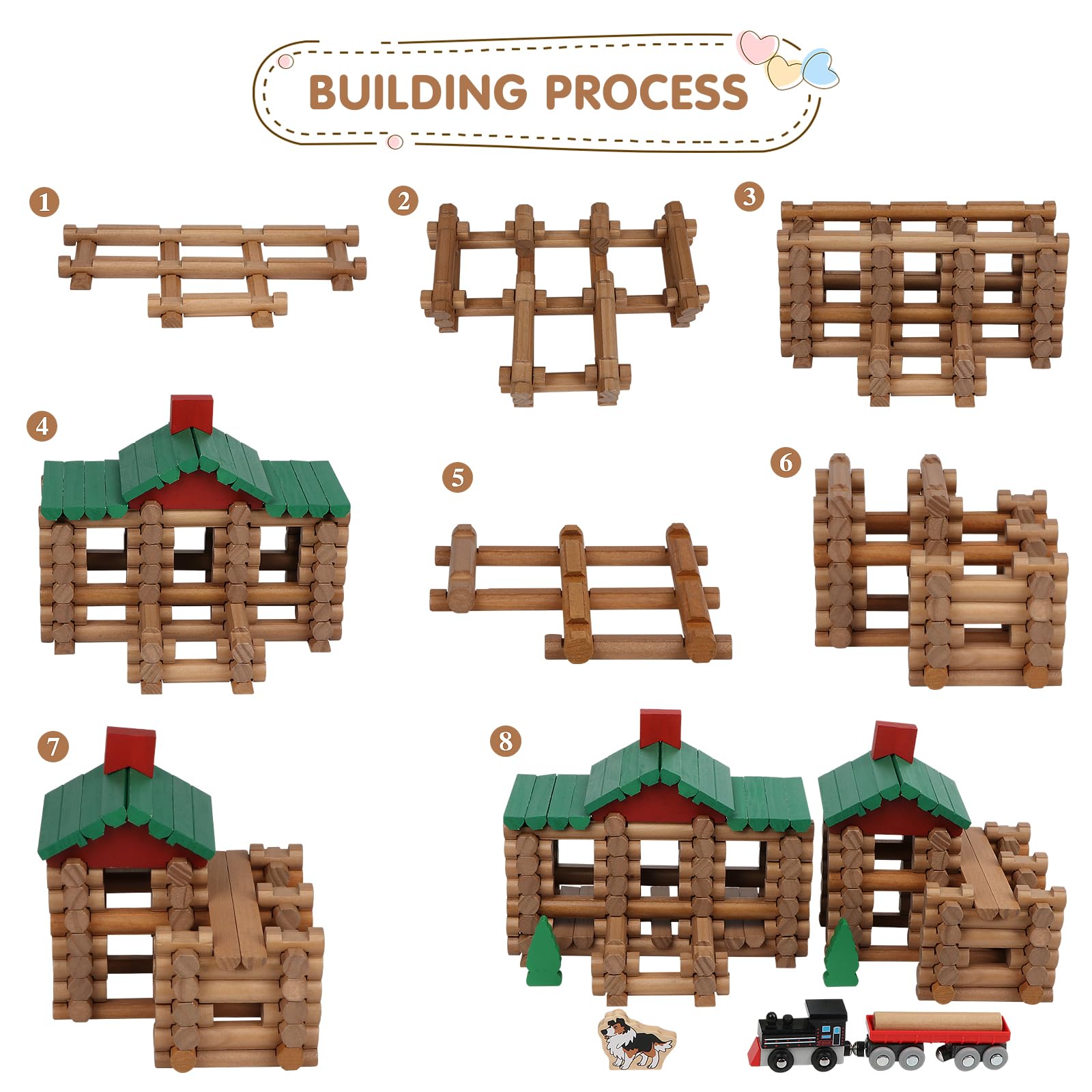 Multiple building modes invite kids to follow guides or mix and match for unique structures.