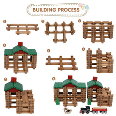 Multiple building modes invite kids to follow guides or mix and match for unique structures.