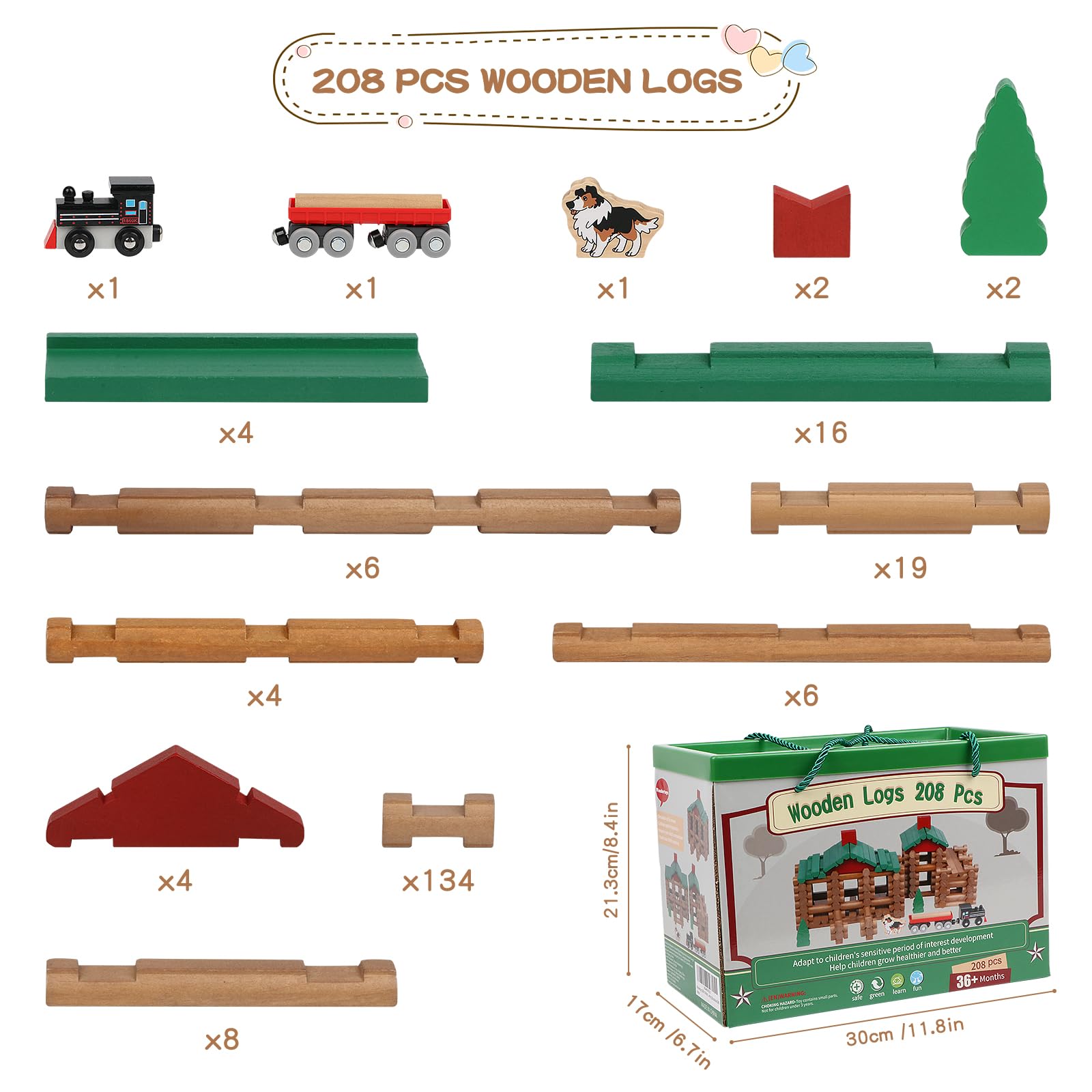 Portable carry case keeps Wondertoys set organized for on-the-go play and tidy rooms.