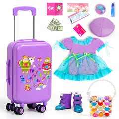 WONDOLL doll clothes set with colorful outfits for imaginative dress-up sessions.