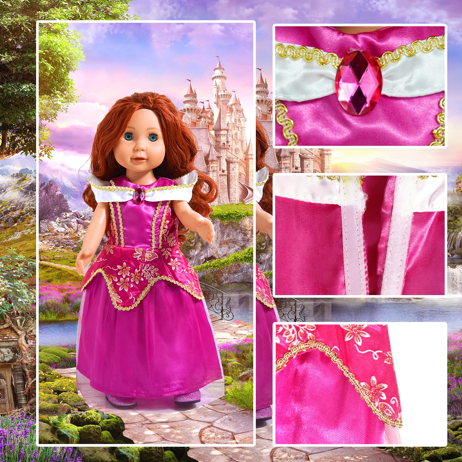 WONDOLL doll play gift set ideal for birthdays and holidays.