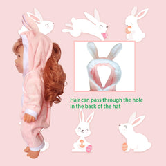 WONDOLL hat and dress set for 12-inch dolls ideal for quick dress-up.