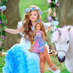 WONDOLL pink play-ready outfit set inspires creative storytelling and photos.