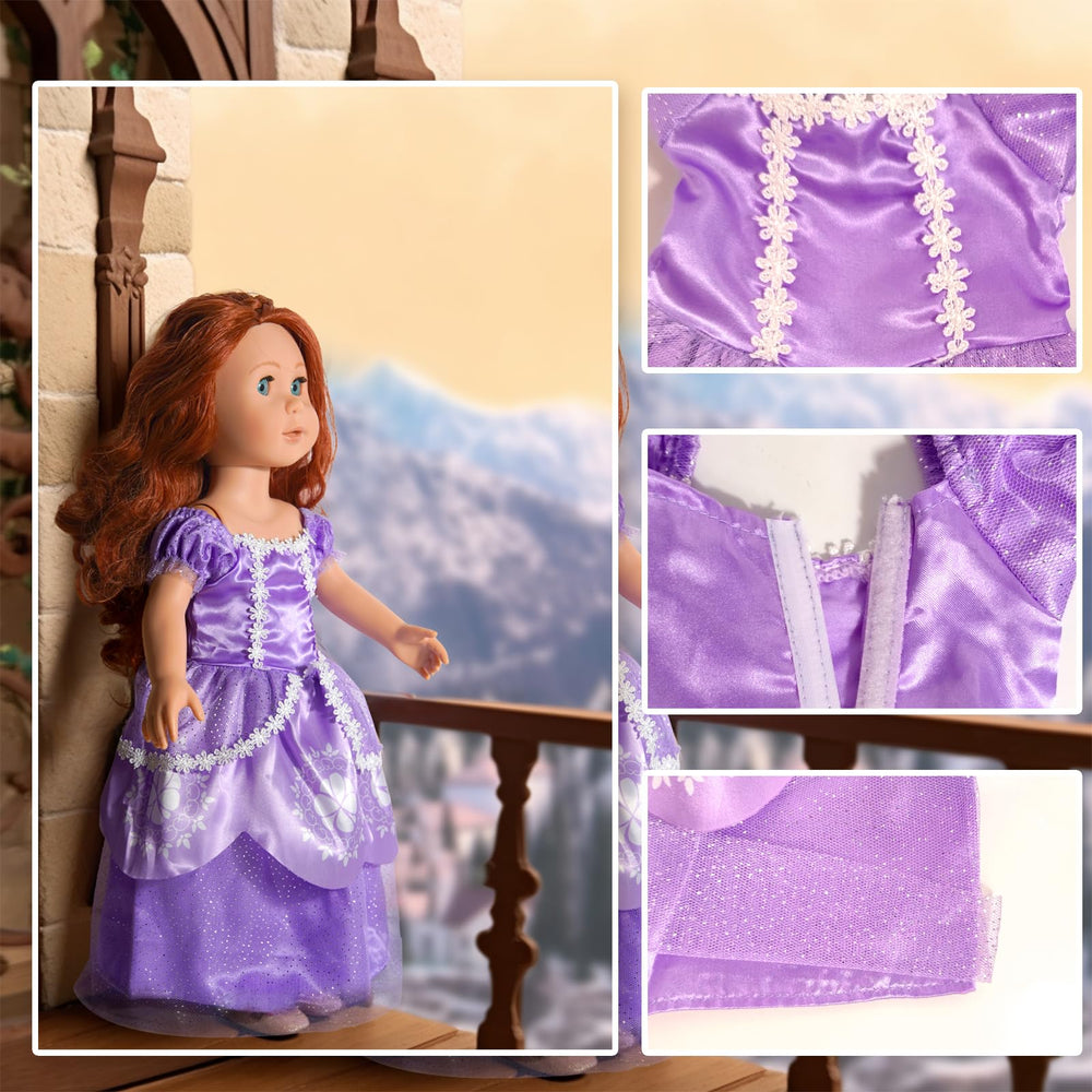 WONDOLL premium fabrics provide soft, durable wear for daily play.