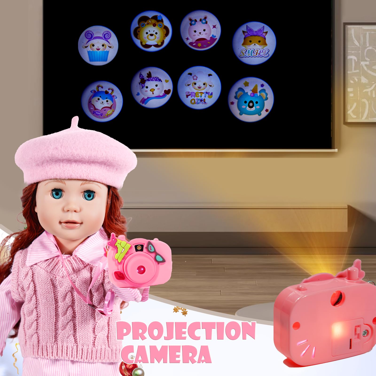 WONDOLL toy phone and computer for pretend play