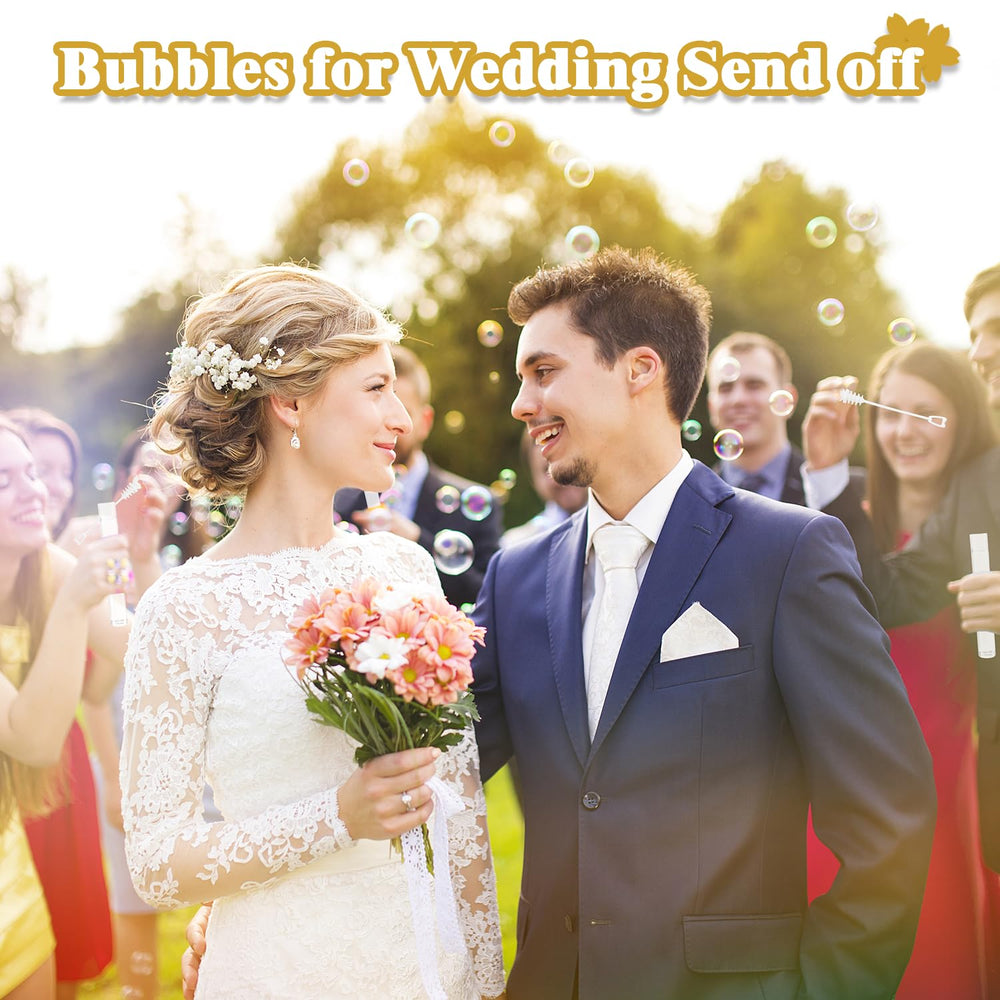 Wondrus anniversary bubble wands provide a sweet, non-candy favor idea