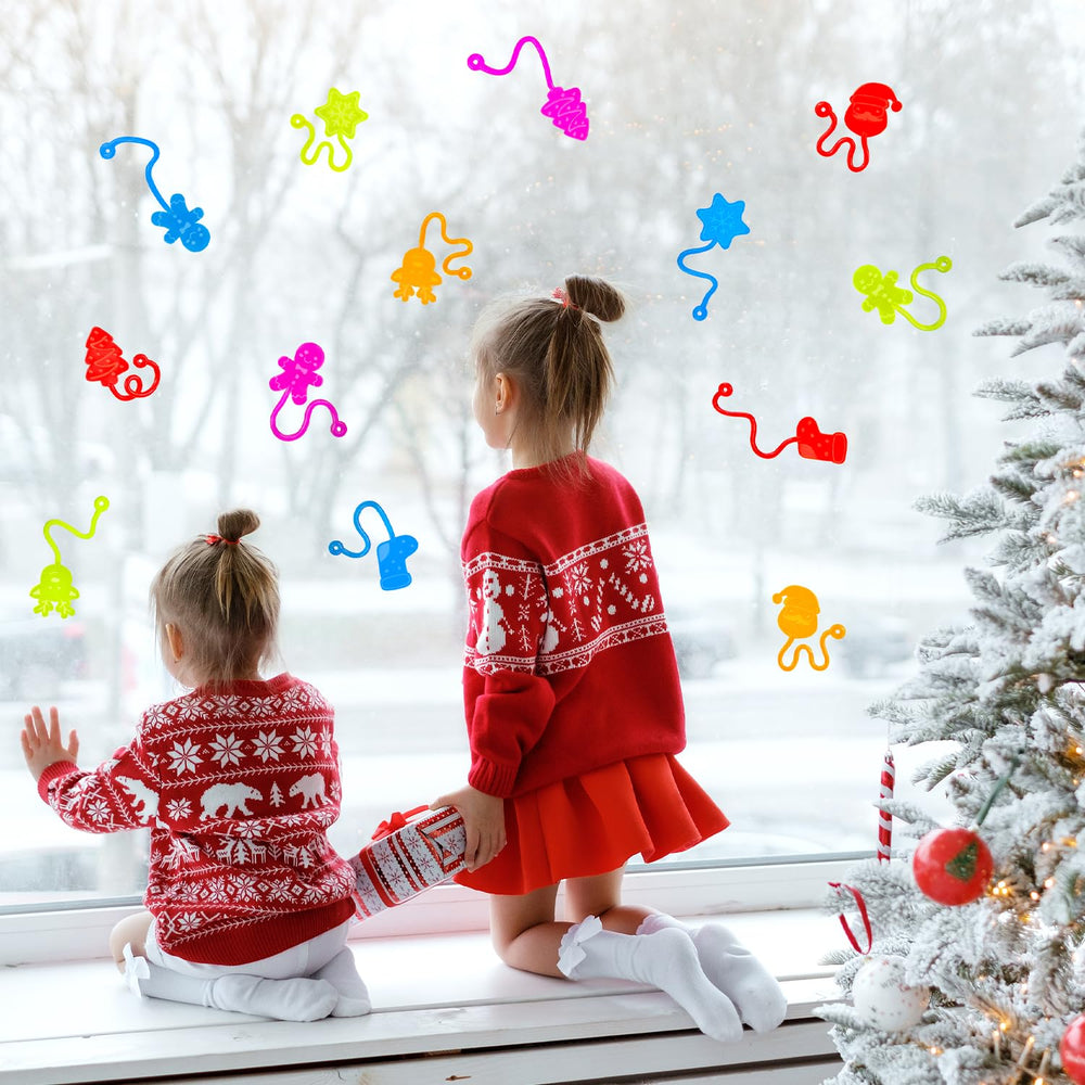 Wondrus reindeer design sticky hands as fun classroom prizes.