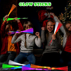 Wondrus glow sticks in blue add cool lighting for celebrations and outdoor gatherings.