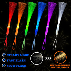 Wondrus glow sticks in orange bring warm glow to nighttime picnics and camping.