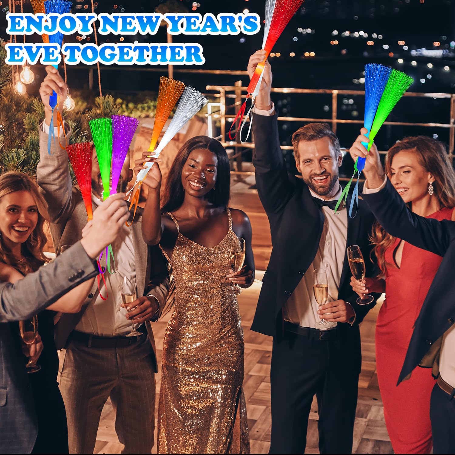 Wondrus glow sticks in purple offer colorful flair for weddings and birthday events.