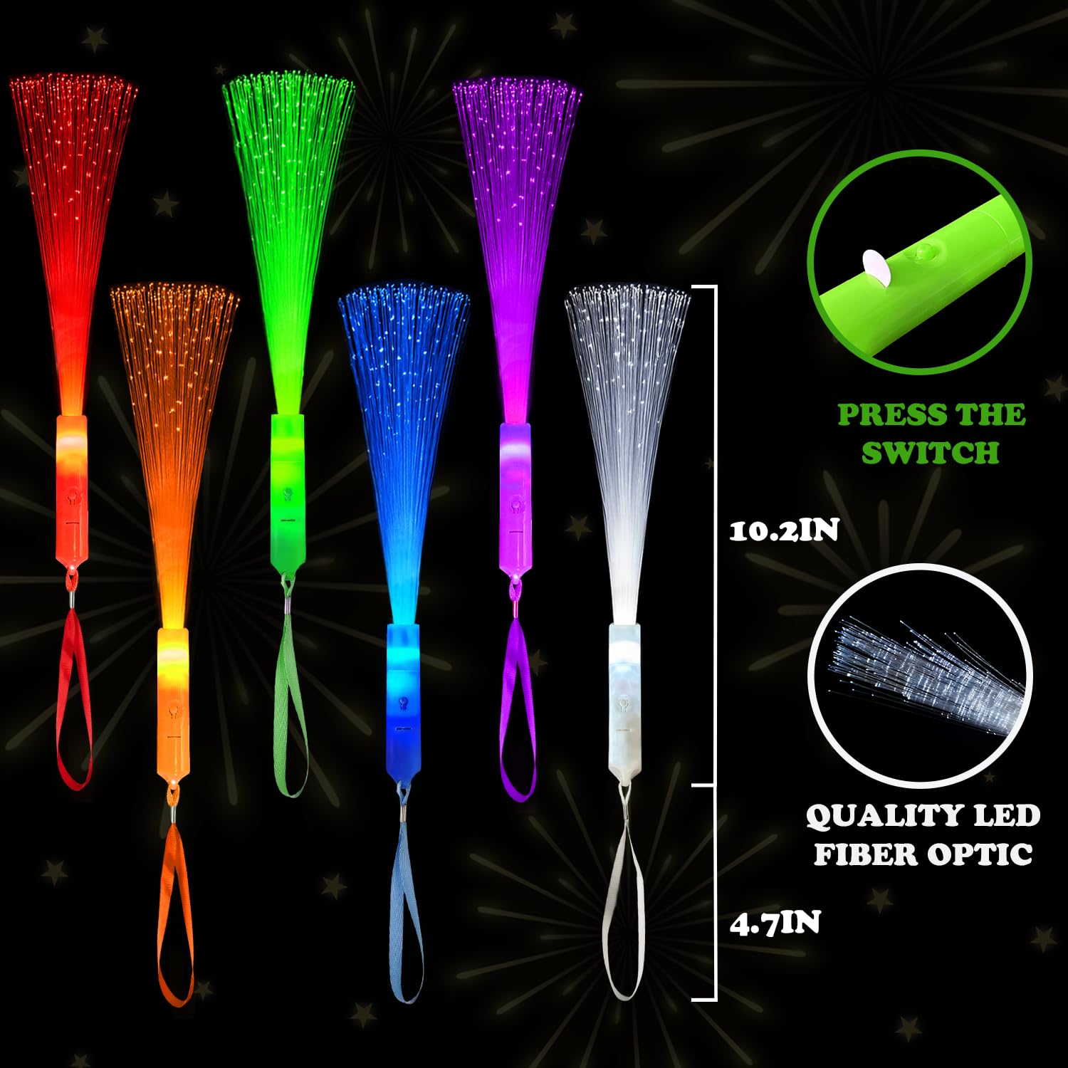 Wondrus neon party favors bulk pack ideal for celebrations and goodie bags