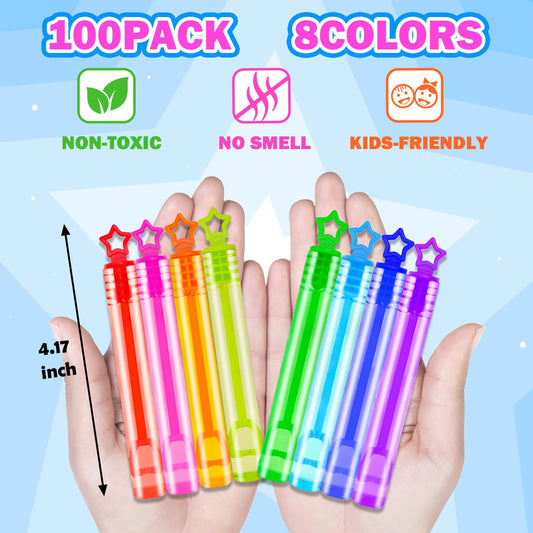 Wondrus pocket-sized bubble sticks sized 4.2 inches for easy toddler grip and on-the-go fun
