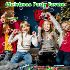 Wondrus Santa design bubble wand, ideal for stocking stuffers and holiday cheer.