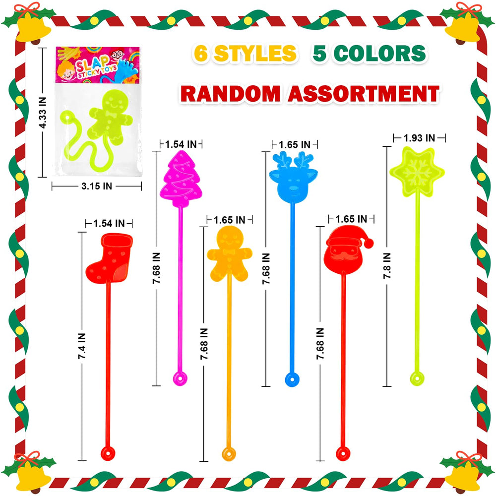 Wondrus sticky hands snowflake style ideal for winter party favors