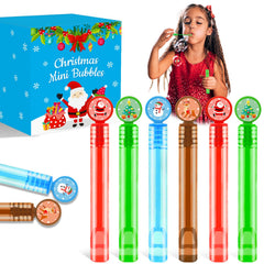Wondrus 64-pack winter bubble wands, ideal for classroom winter party favors.