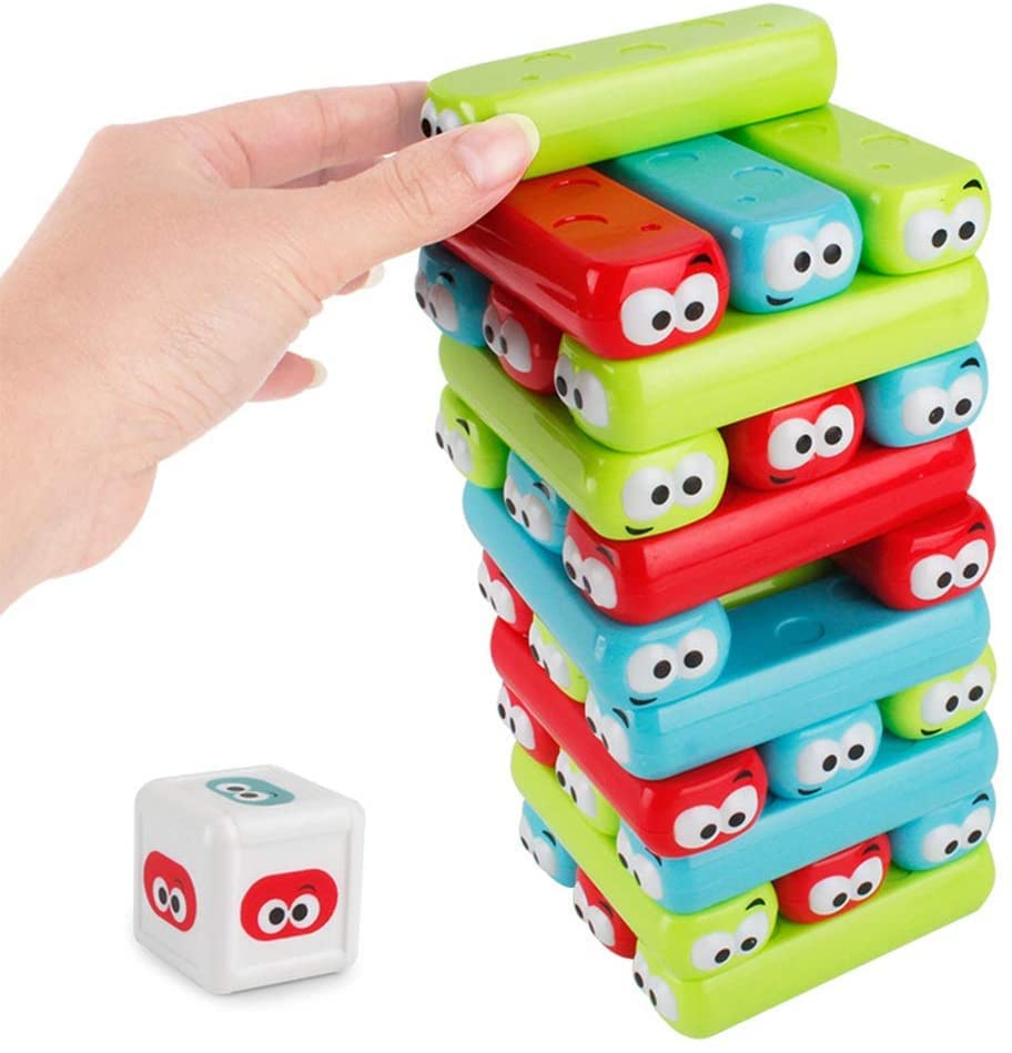 wonuu Colorful Blocks Wood: safe, durable design for family fun.