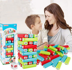 wonuu Safe Wood Building Game: non-toxic paint supports worry-free playtime.