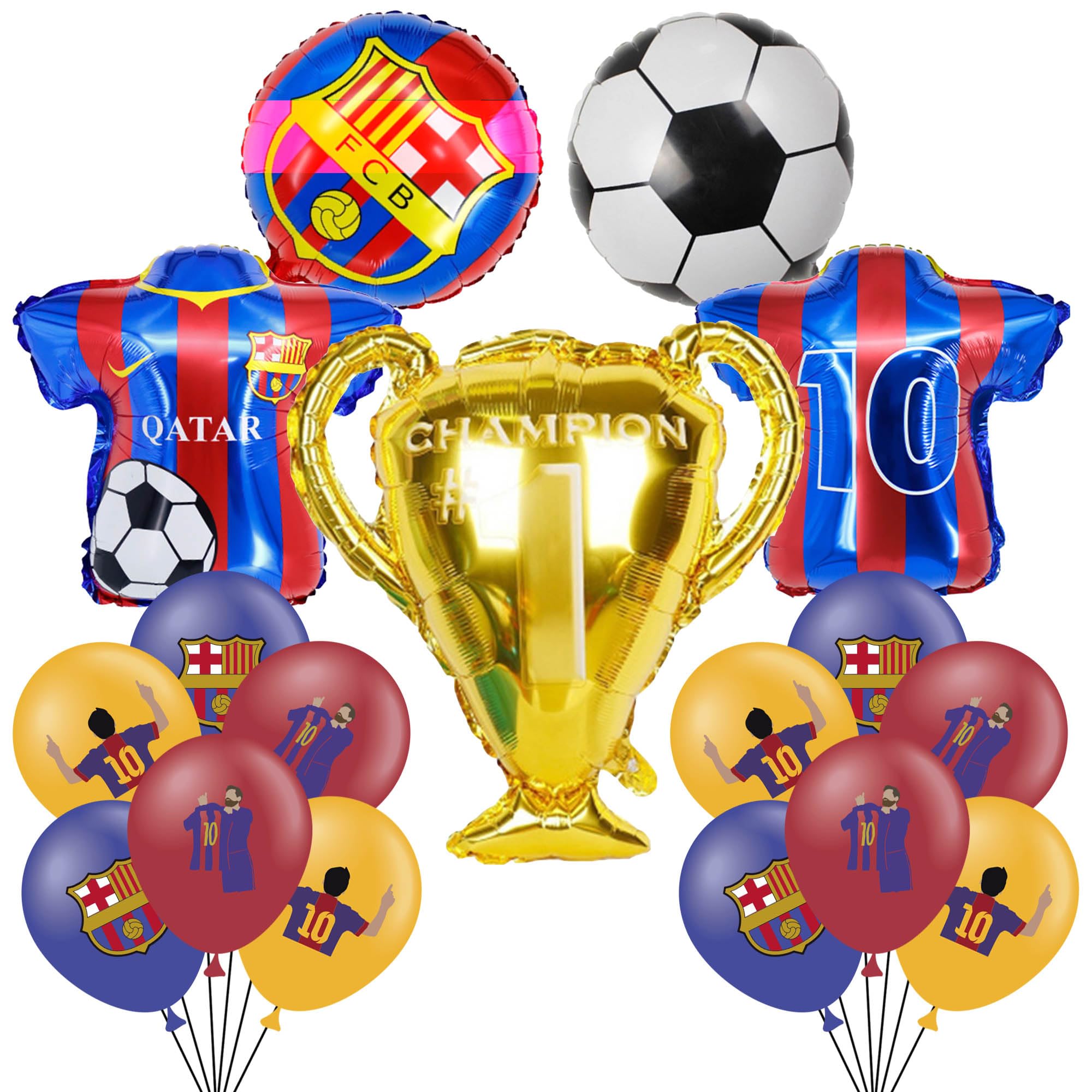 Wooacme Barcelona latex balloons provide vibrant color for festive decor.