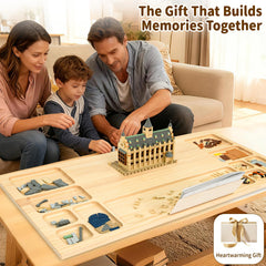 Wood City Building Baseplate Table makes a thoughtful gift for builders.