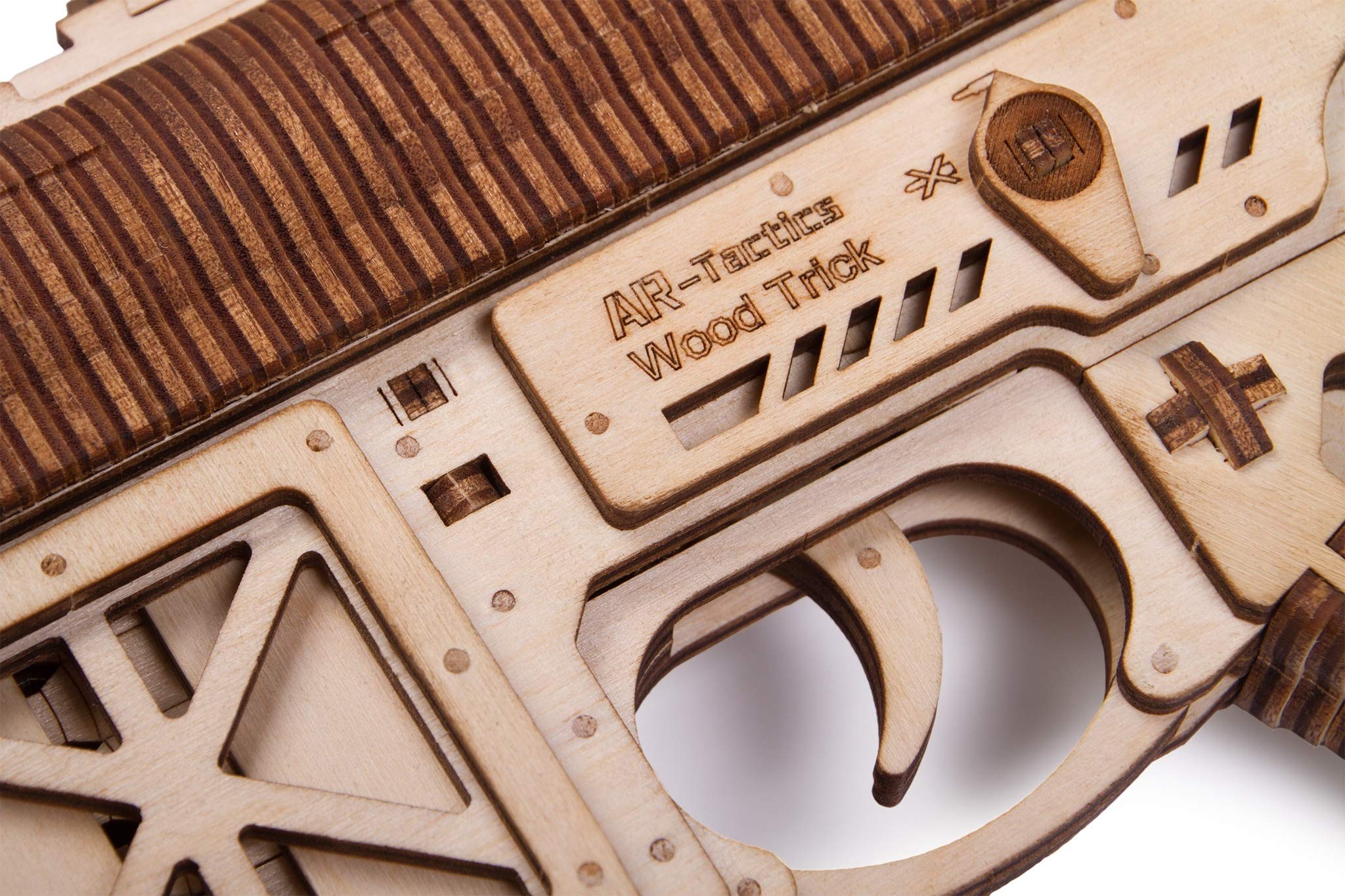 Wood Trick AR-T detailed construction highlights precision woodwork and engineering.