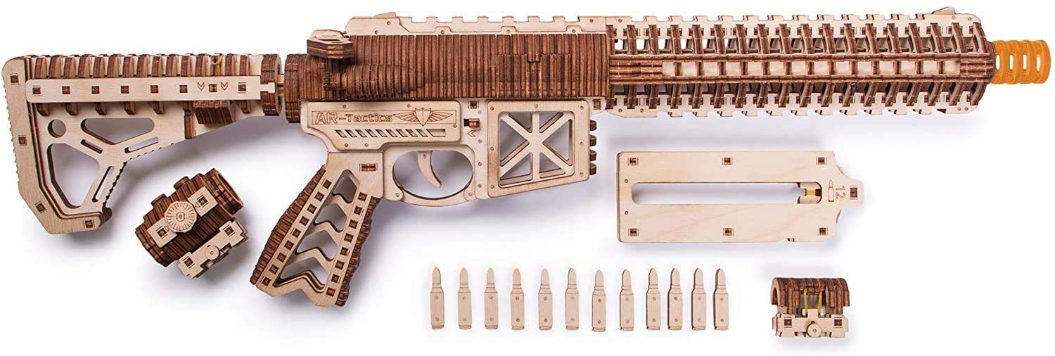 Wood Trick AR-T dimensions 23x8 inches make a striking display piece.