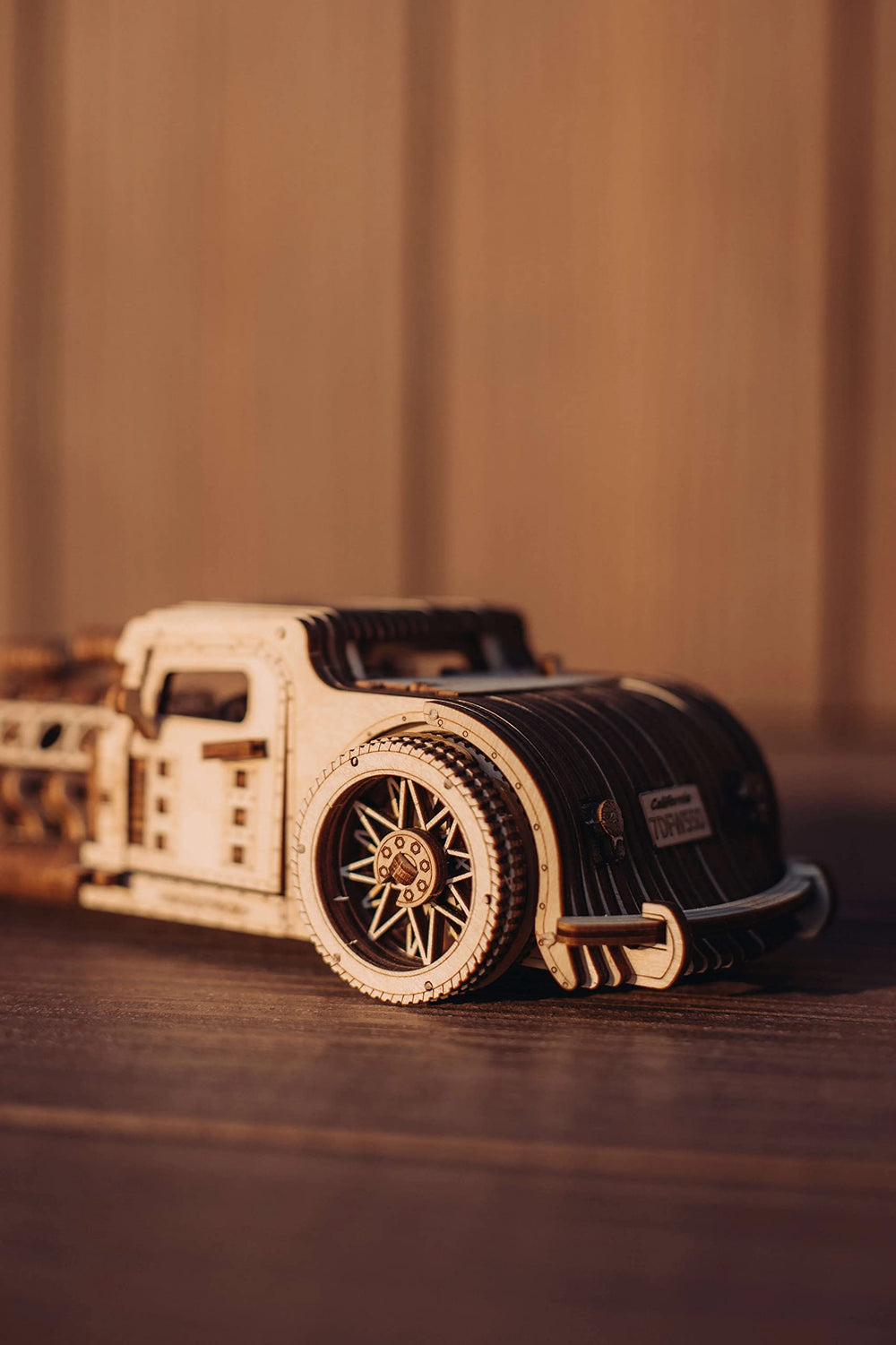 Wood Trick Hot Rod vintage Hollywood vibe underscoring collectible appeal.