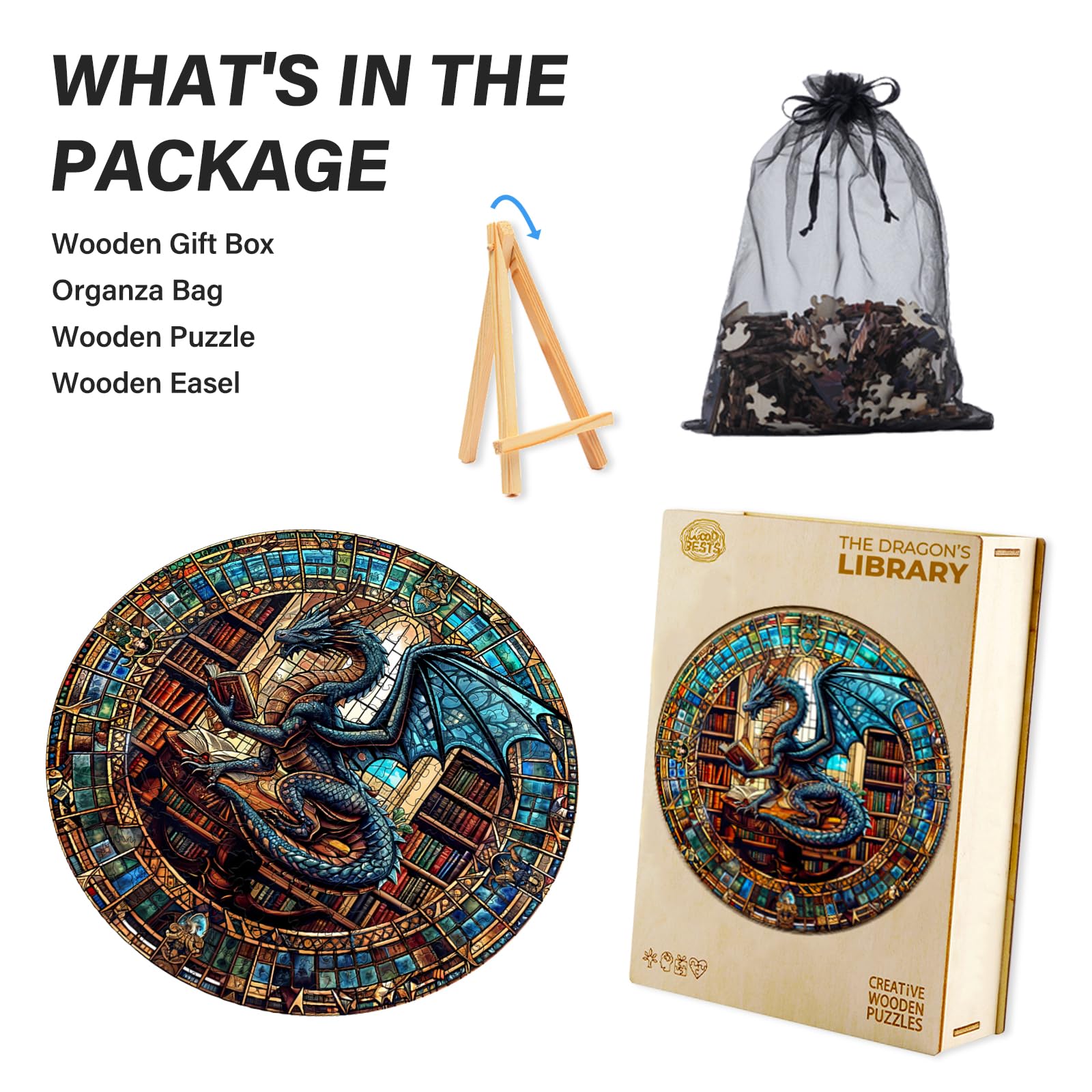 WOODBESTS Family time puzzle supports collaborative evenings and shared satisfaction