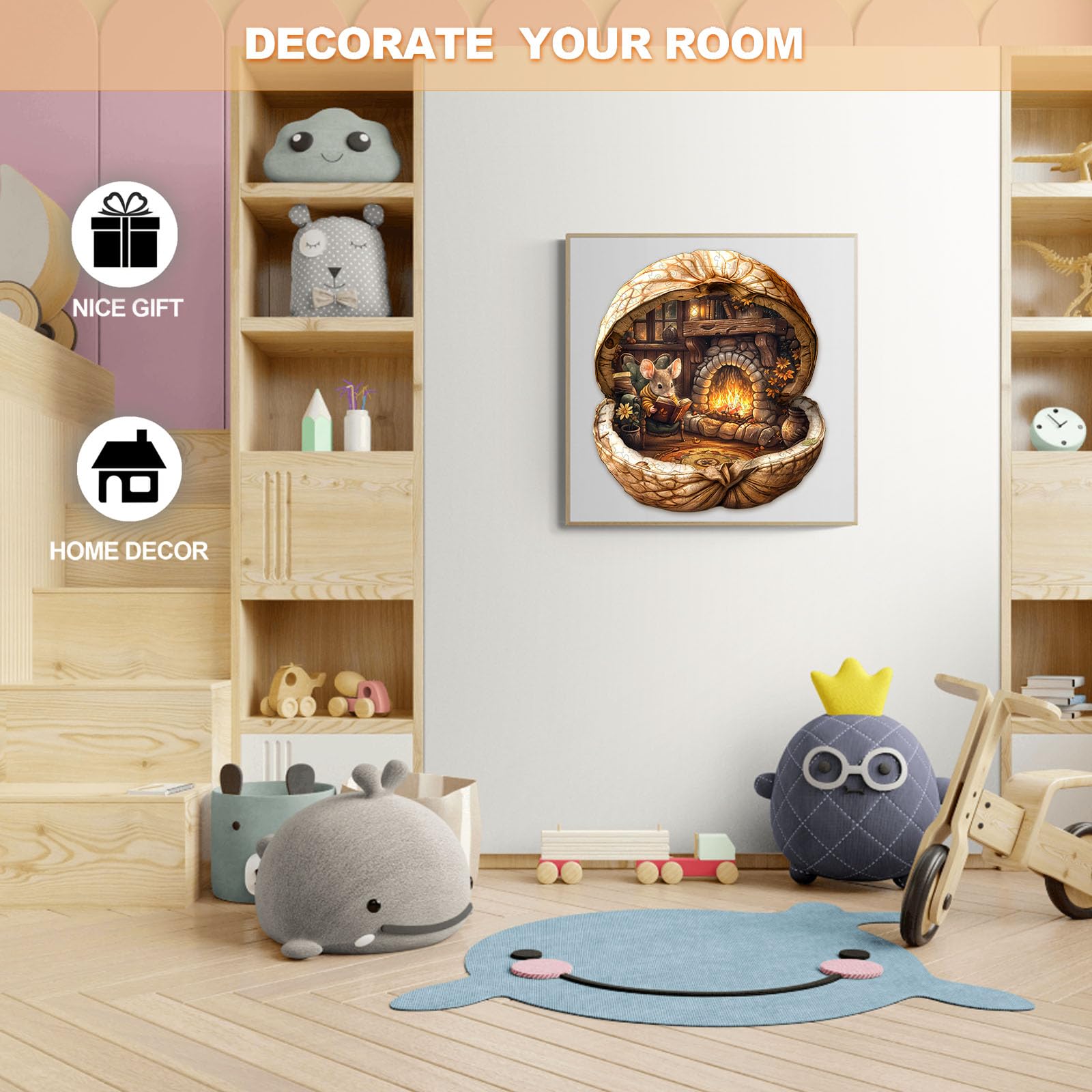WOODBESTS Gift-ready packaging makes this puzzle a stylish, ready-to-give present