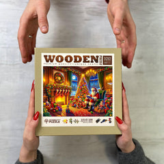 WOODEN.CITY durable wooden puzzle construction supports long-term enjoyment.
