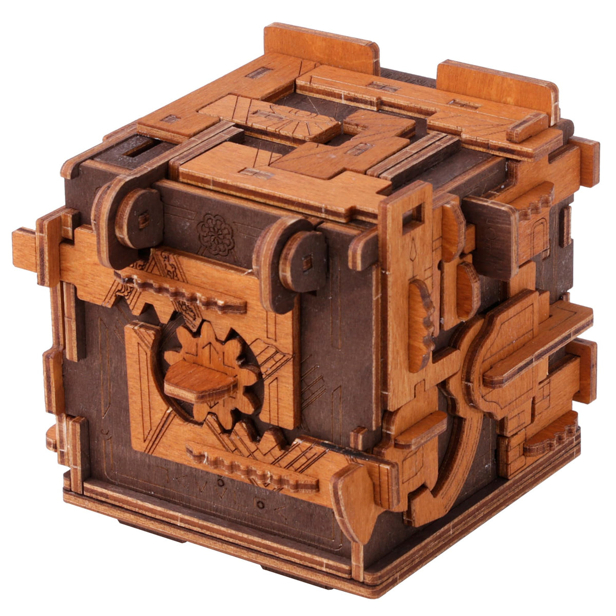 WOODEN.CITY Escape Room Puzzle Box assembly steps reveal precise craftsmanship