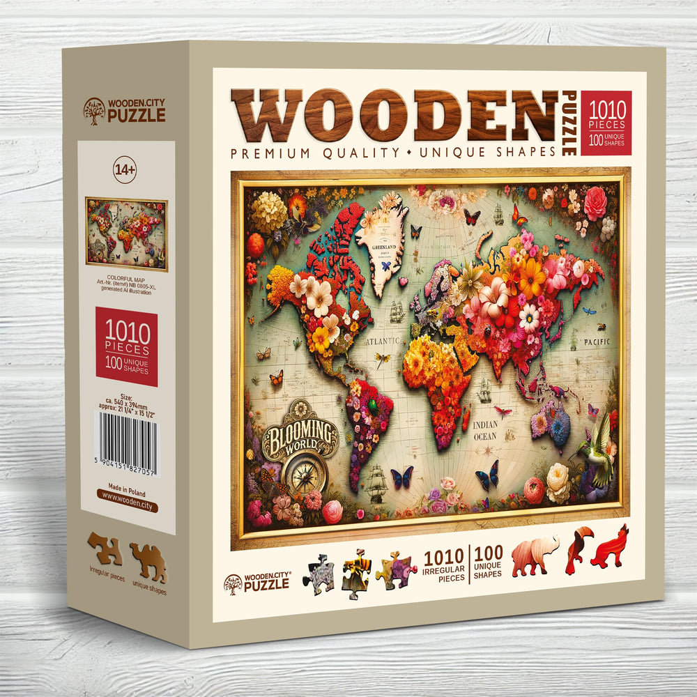 WOODEN.CITY EU-made puzzle emphasizing craftsmanship and durability